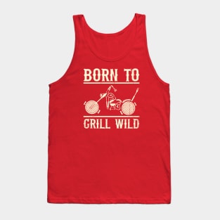 Born To Grill (mono 2) Tank Top